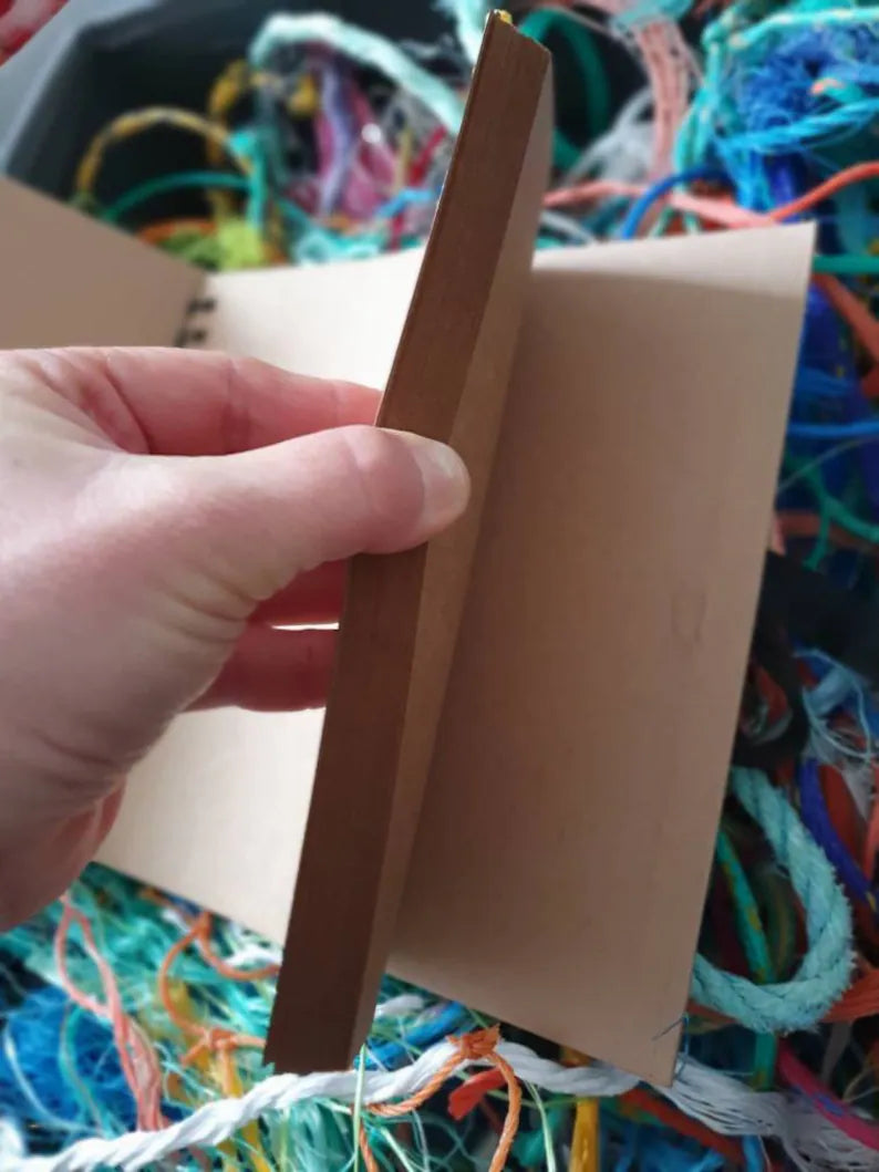 Scrapbook with a Marine Debris Wave